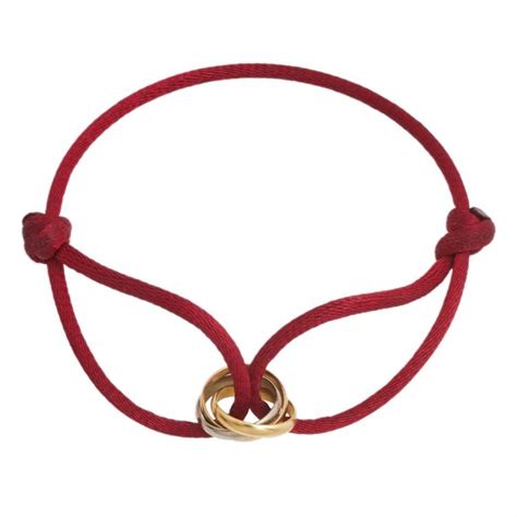 bracelet cartier infinity|trinity bracelet by cartier red.